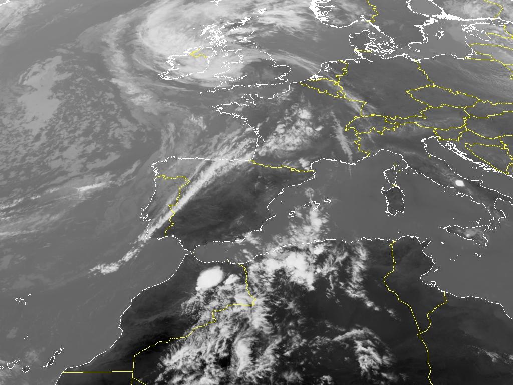 Última imagen Satélite Meteosat Canal Infrarojo